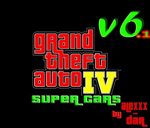 GTA / Grand Theft Auto IV - Super Cars v6.1 FINAL (2013) PC