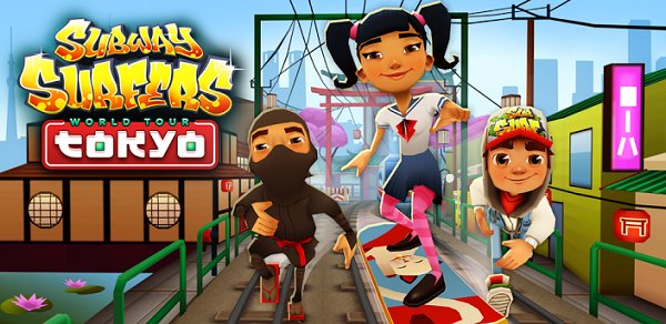 Subway Surfers Tokyo + mod (2013) Android